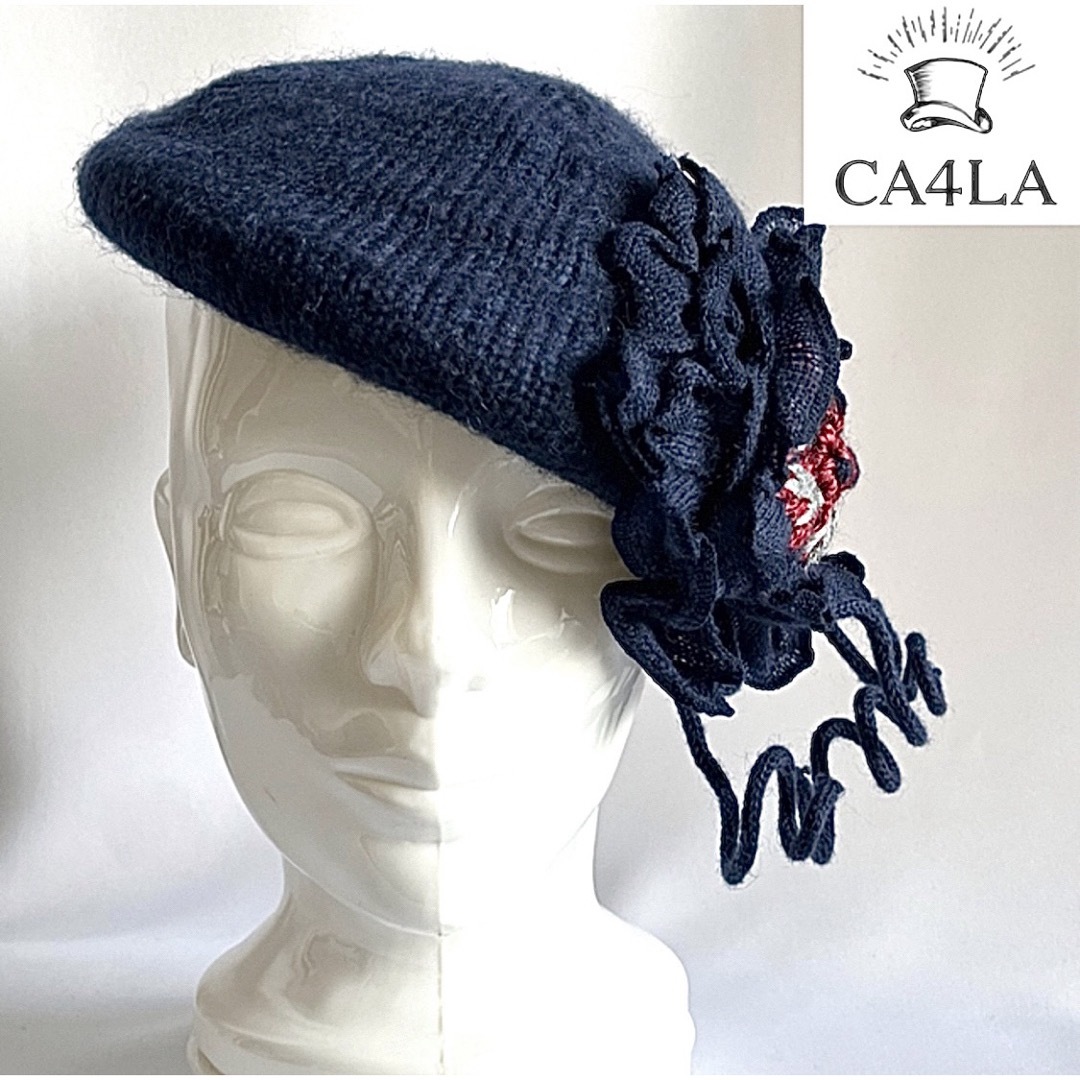 CA4LA - 【新品】CA4LA カシラ めっちゃかわいい!お花コサージュ付 CA4LA - 【新品】CA4LA カシラ めっちゃかわいい!お花コサージュ付