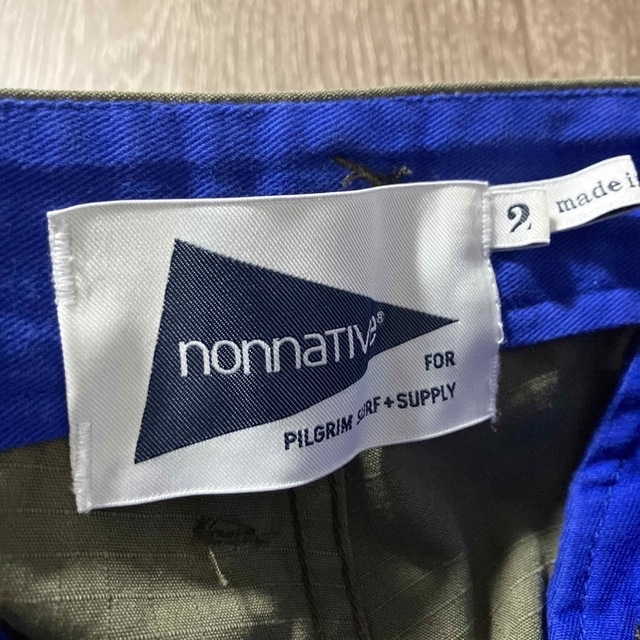 nonnative(ノンネイティブ)のノンネイティブ ピルグリム コラボ カーゴパンツ ミリタリー ワーク イージー メンズのパンツ(ワークパンツ/カーゴパンツ)の商品写真