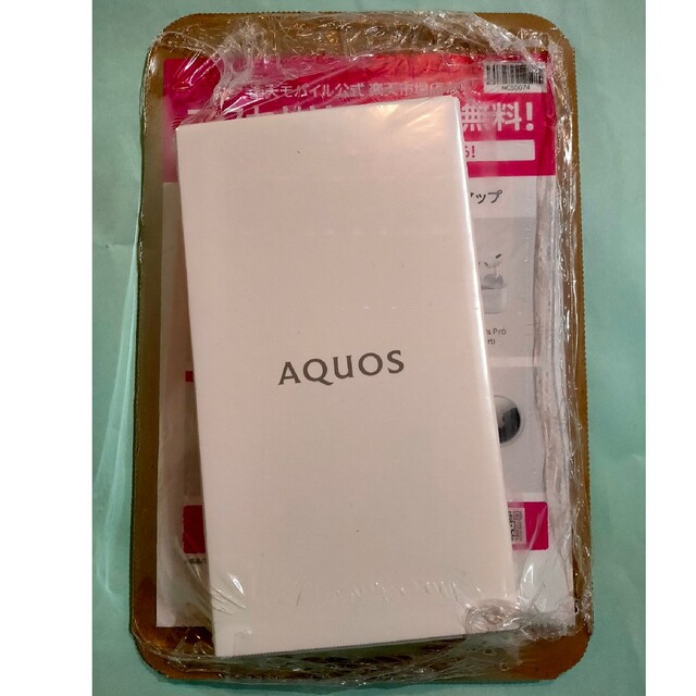 AQUOS sense6s シルバー SH-RM19s 64GB SIMフリー - スマートフォン本体