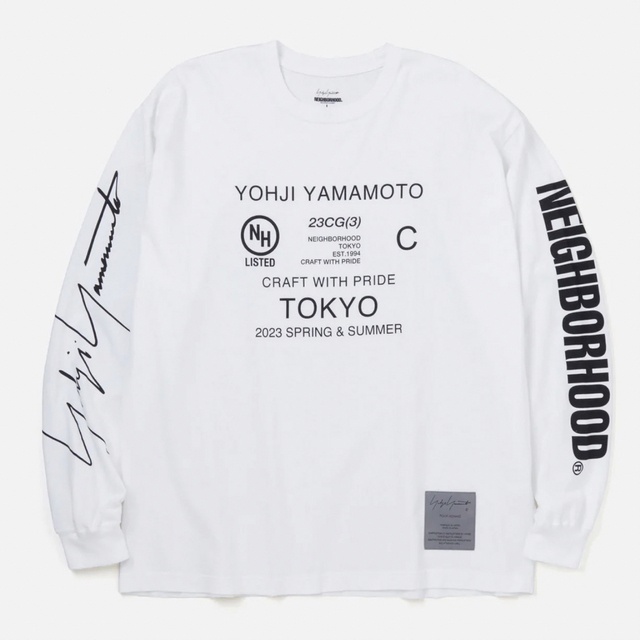 neighborhood yohji yamamoto ロンT XXL 無条件！特別価格 メンズ