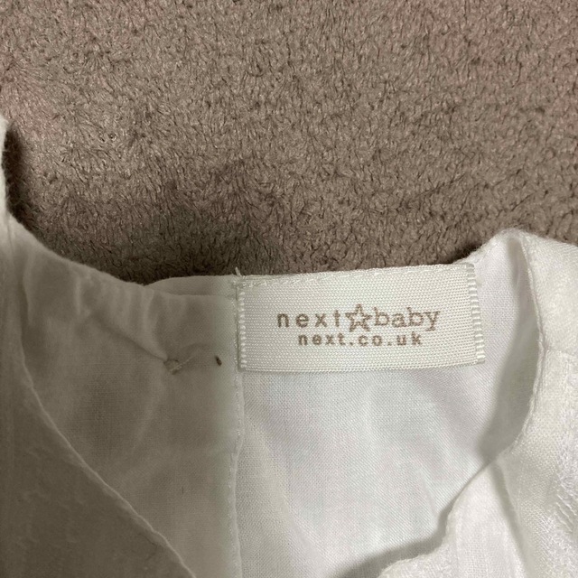 NEXT(ネクスト)のnext baby ノースリーブワンピース　80 キッズ/ベビー/マタニティのベビー服(~85cm)(ワンピース)の商品写真