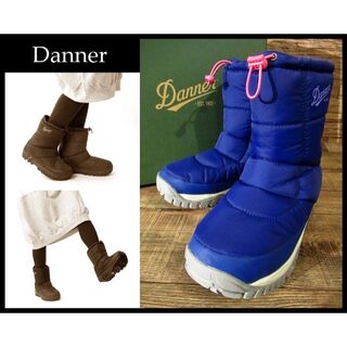 ダナー(Danner)の新品 ダナー フレッド 防水 スノー ブーツ NAVY/PINK 25.0 ⑦(ブーツ)