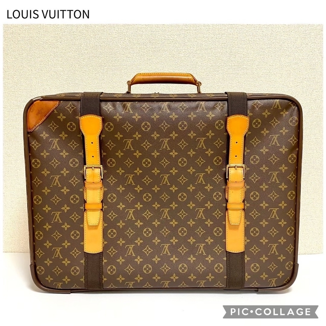 LOUIS VUITTON(ルイヴィトン)の【古き良き時代のLVボストンバック】インテリアにも！サテライト60 M23354 メンズのバッグ(トラベルバッグ/スーツケース)の商品写真