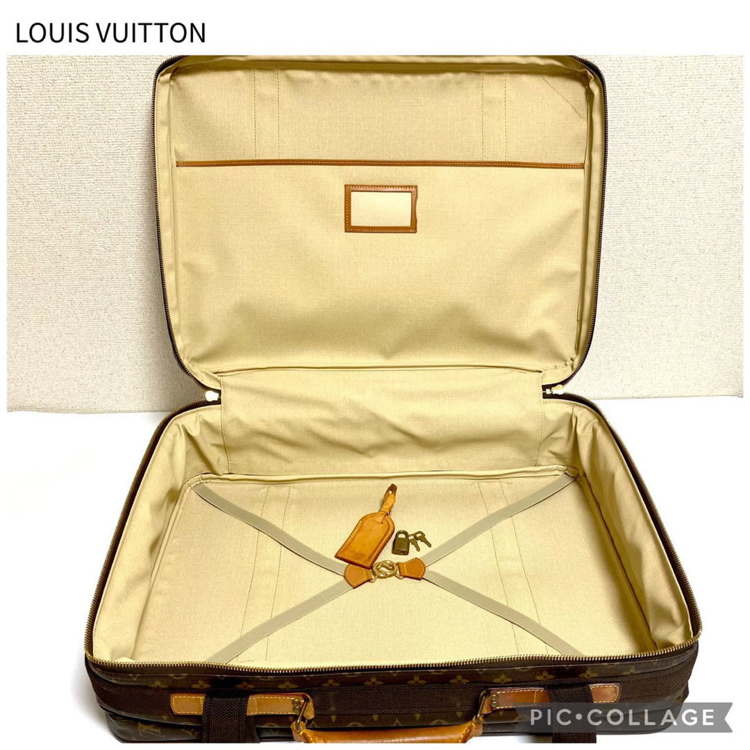 LOUIS VUITTON(ルイヴィトン)の【古き良き時代のLVボストンバック】インテリアにも！サテライト60 M23354 メンズのバッグ(トラベルバッグ/スーツケース)の商品写真