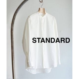 コモリ(COMOLI)のLECHOPPE LE バンドカラーシャツ STANDARD SIZE1(シャツ)