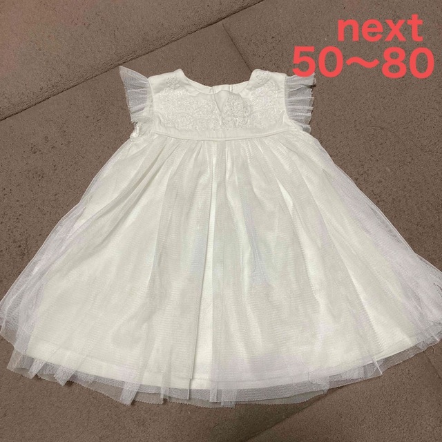 NEXT(ネクスト)のnext baby ノースリーブワンピース　60〜80 キッズ/ベビー/マタニティのベビー服(~85cm)(ワンピース)の商品写真