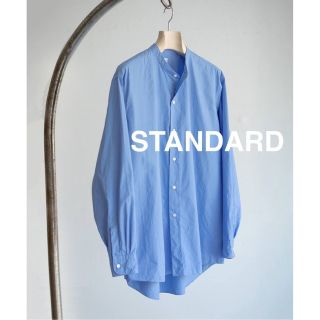 コモリ(COMOLI)のLECHOPPE LE バンドカラーシャツ STANDARD SIZE1(シャツ)