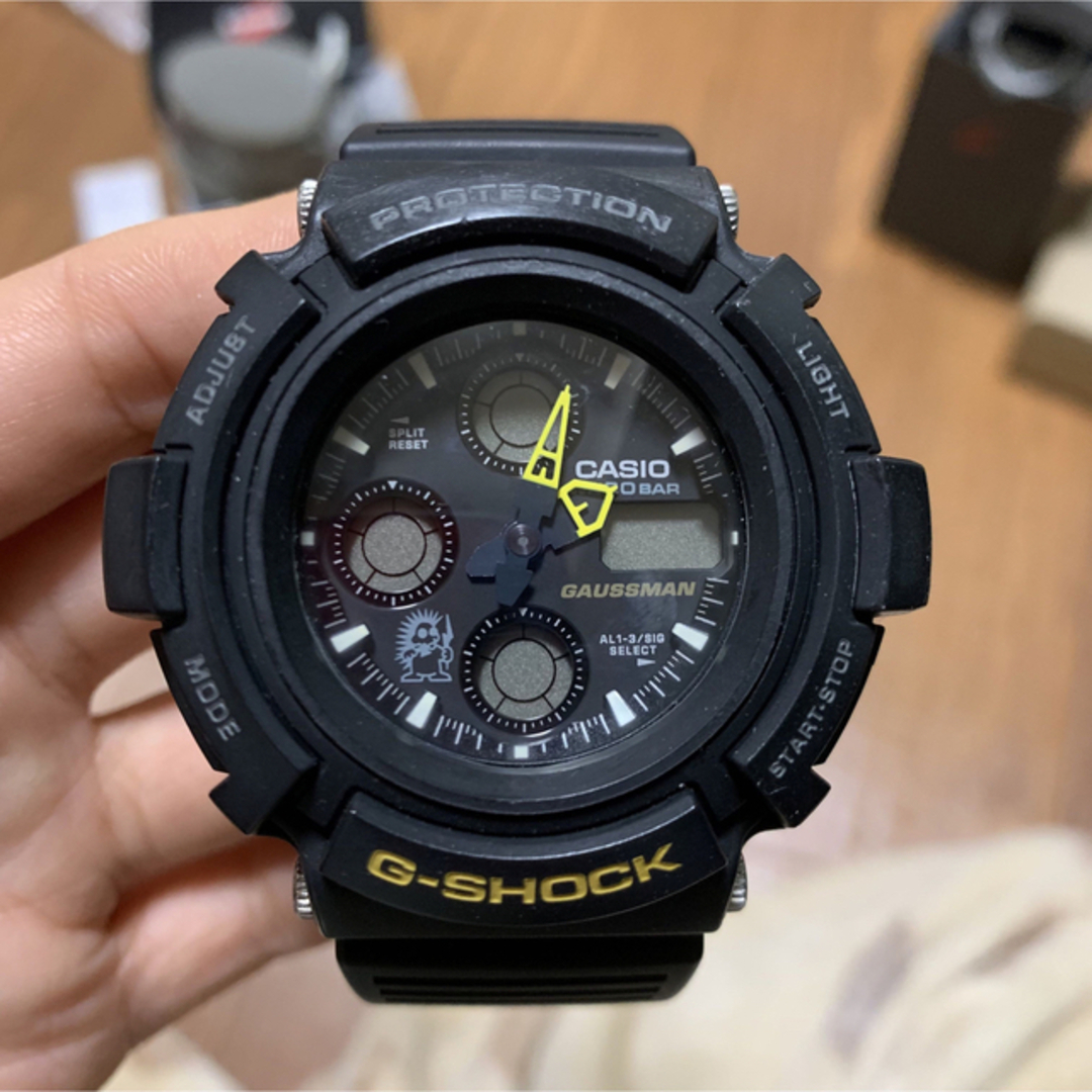 美品 CASIO G-SHOCK ガウスマン-