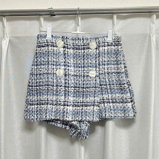 ザラ(ZARA)のzara ツイードショートパンツ(ショートパンツ)