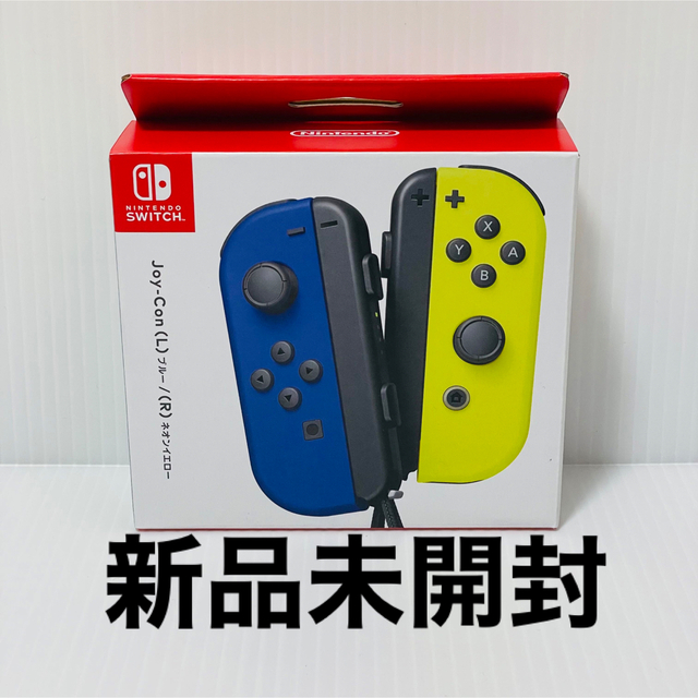 通常版色【任天堂純正品】Joy-Con(L) ブルー/(R) ネオンイエロー