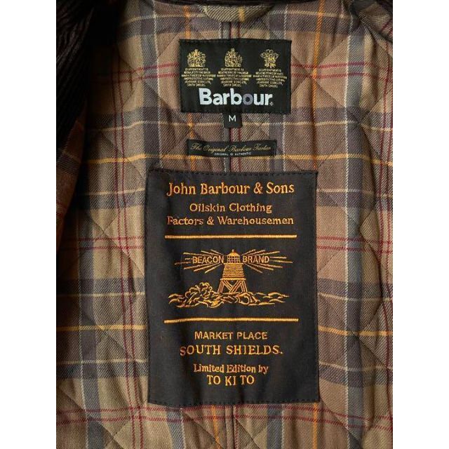 Barbour TOKITO ワックスド コットン ドライビング ジャケット M 5