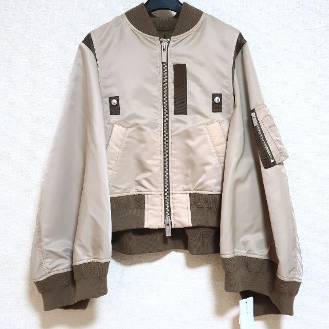 値引中 sacai サカイ 22aw ma1 ボンバージャケット サイズ3