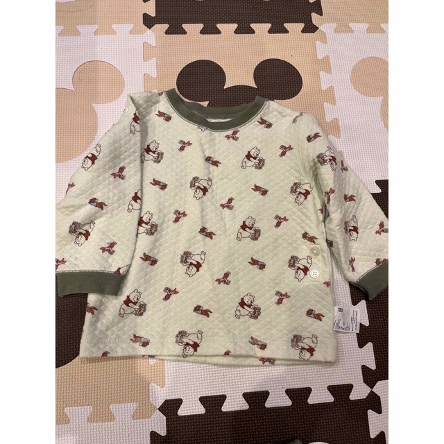 UNIQLO(ユニクロ)のUNIQLO キルトパジャマ　100 キッズ/ベビー/マタニティのキッズ服男の子用(90cm~)(パジャマ)の商品写真