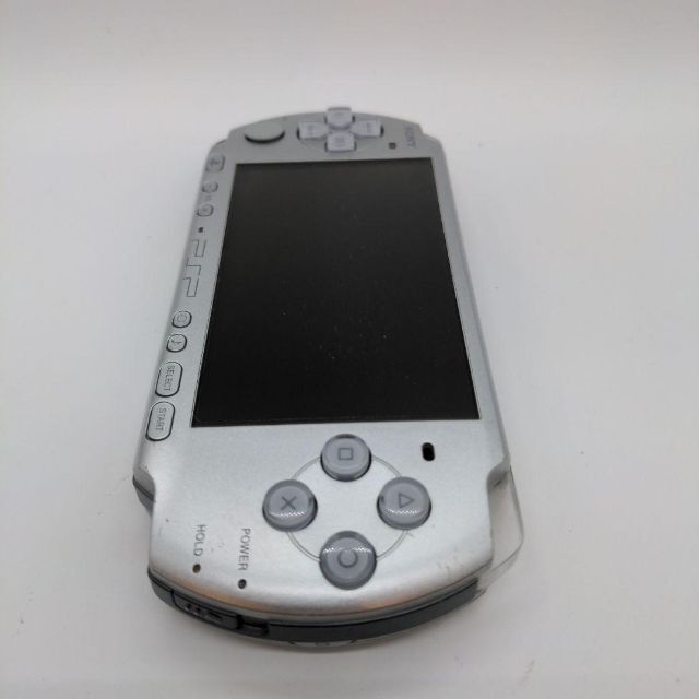 SONY(ソニー)のPSP3000番台　シルバー本体のみ　ジャンク エンタメ/ホビーのゲームソフト/ゲーム機本体(携帯用ゲーム機本体)の商品写真