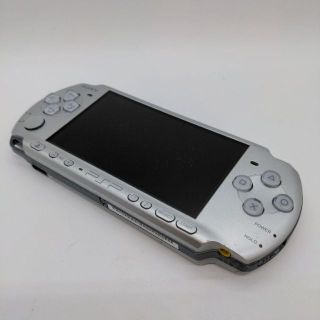 ソニー(SONY)のPSP3000番台　シルバー本体のみ　ジャンク(携帯用ゲーム機本体)