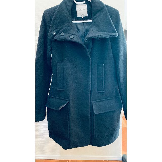 ZARA(ザラ)の【限定1点のみ】ZARAコート　BLACK レディースのジャケット/アウター(その他)の商品写真