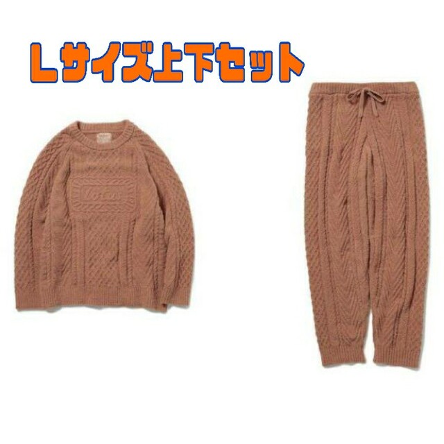 半額SALE☆ gelato pique × lotus ロータスL上下 プルオーバーu0026