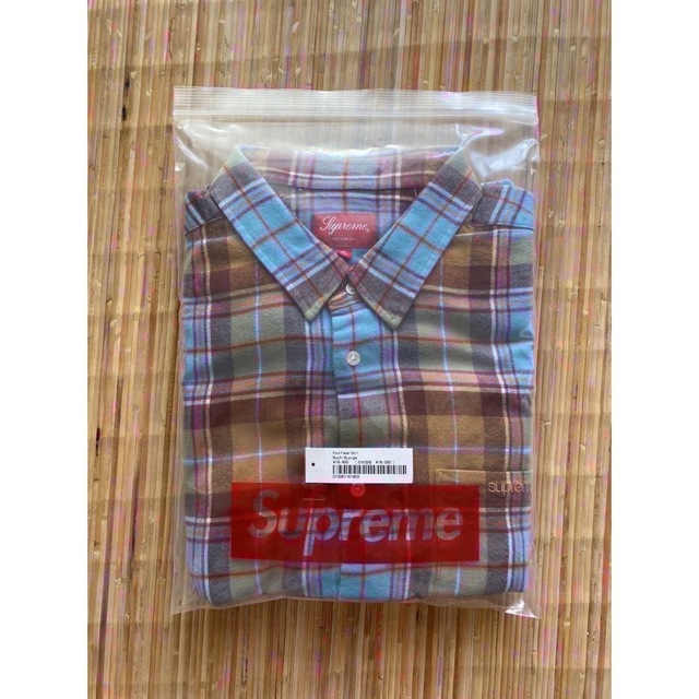 Supreme(シュプリーム)のSupreme Plaid Flannel Shirt Rust  XLサイズ メンズのトップス(シャツ)の商品写真
