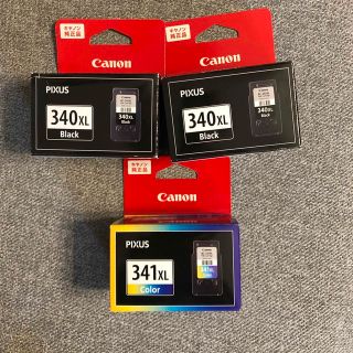 Canon 純正インク 大容量 BC-340XL×2/BC-341XL×1(PC周辺機器)