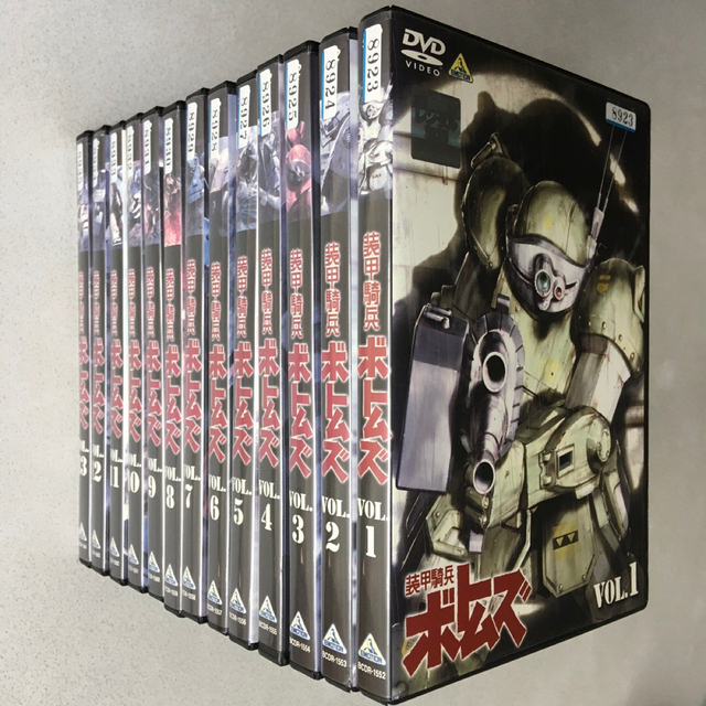 装甲騎兵ボトムズ DVD 全13巻(全52話) レンタル落ち