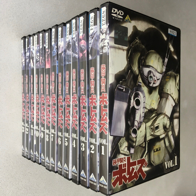 装甲騎兵ボトムズ   DVD 全13巻セット　アニメ