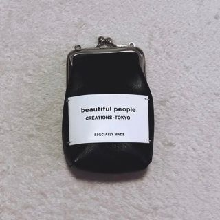 ビューティフルピープル(beautiful people)のビューティフルピープル　がま口　ミニポーチ(ポーチ)