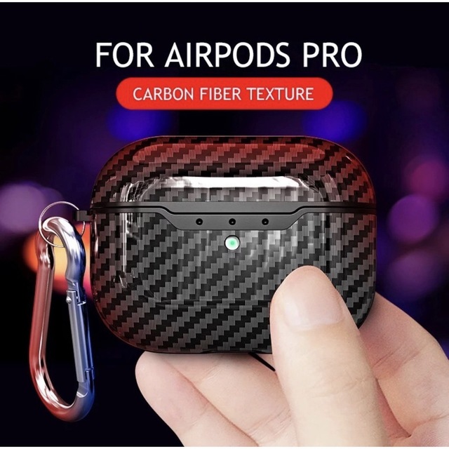 AirPods Pro エアポッズプロ ケース　カーボン スマホ/家電/カメラのオーディオ機器(ヘッドフォン/イヤフォン)の商品写真