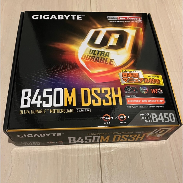 GIGABYTE B450M DS3H ①