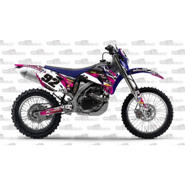 ヤマハ WR250F 07-14 グラフィック デカール ステッカー co1