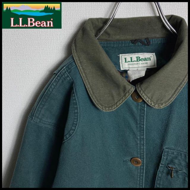 USA製80s llbean ダック ハンティング ジャケット カーキ オリーブ