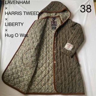 ラベンハム(LAVENHAM)の※sen様専用★超貴重★ラベンハム×ハグオーワー×リバティ×ハリスツイード(ロングコート)