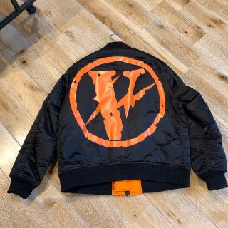 シュプリーム(Supreme)の新品 VLONE × FRAGMENT Design BOMBER JACKET(フライトジャケット)