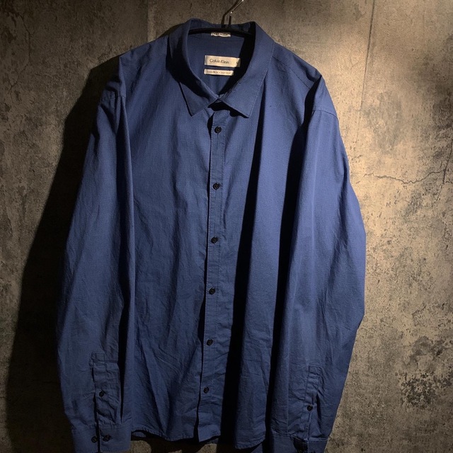 【Calvin Klein】 ノンアイロンビッグシャツ　XL