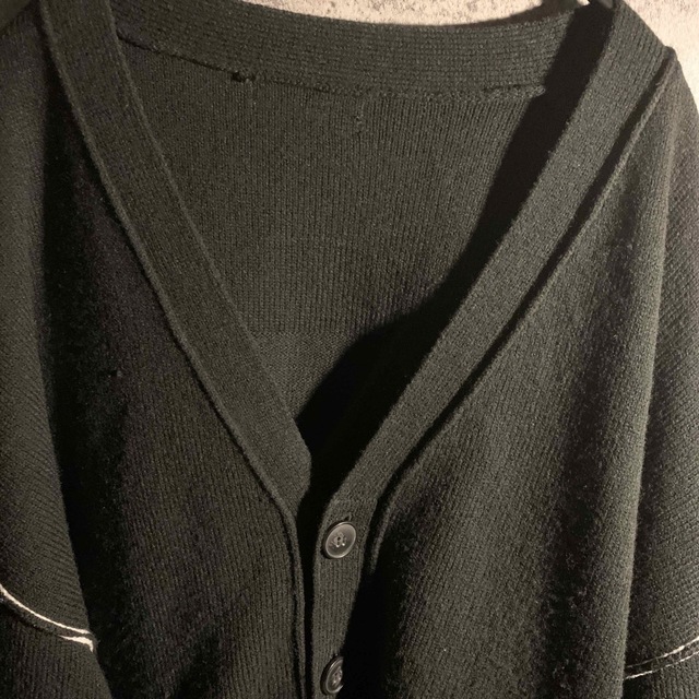 【Vintage】 special black line cardigan 5