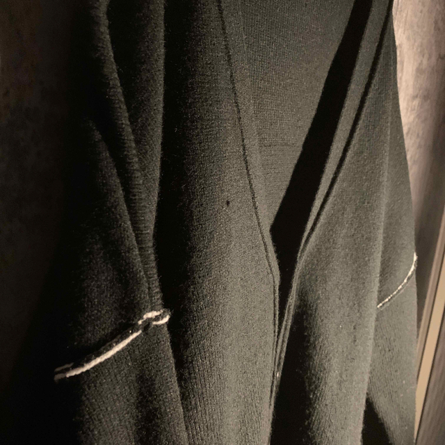 【Vintage】 special black line cardigan 2