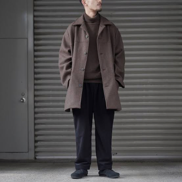 1LDK SELECT - HERILL black sheep car coatの通販 by 小吉's 1LDK SELECT - HERILL black sheep car coatの通販 by 小吉's