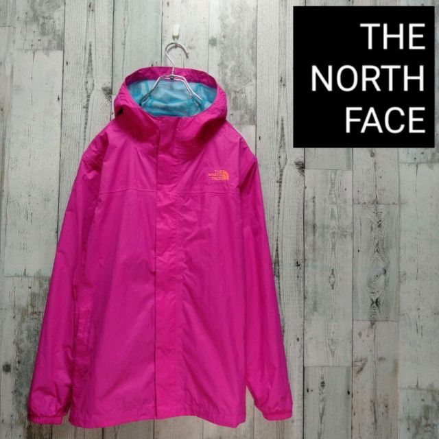 THE NORTH FACE(ザノースフェイス)の【美品】ノースフェイス　マウンテン　ナイロンパーカー　ピンク　レディースL レディースのジャケット/アウター(ナイロンジャケット)の商品写真