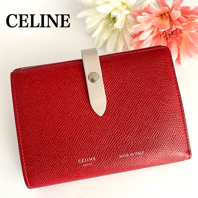 celine(セリーヌ)のセリーヌ*ミディアム*マルチファンクション*バイカラー*2つ折財布*フィービー レディースのファッション小物(財布)の商品写真