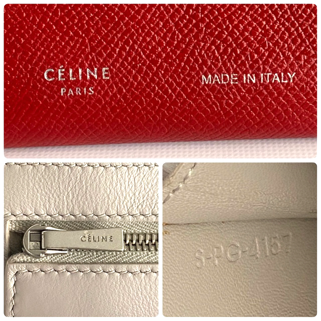 celine(セリーヌ)のセリーヌ*ミディアム*マルチファンクション*バイカラー*2つ折財布*フィービー レディースのファッション小物(財布)の商品写真