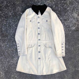 ジャンポールゴルチエ(Jean-Paul GAULTIER)の希少 90s Jean paul gaultier ゴルチエ デニムロングコート(チェスターコート)