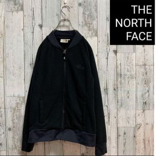 ザノースフェイス(THE NORTH FACE)の【美品】ノースフェイス　ブルゾン　フリース　ブラック　メンズXS／レディースM(その他)