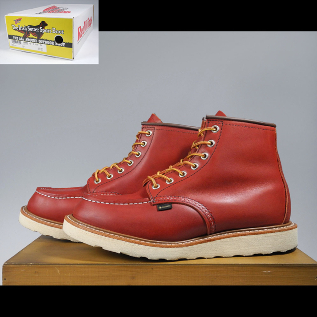 REDWING(レッドウィング)のGORE-TEXゴアテックス8864セッター四角犬タグ8875 875 メンズの靴/シューズ(ブーツ)の商品写真