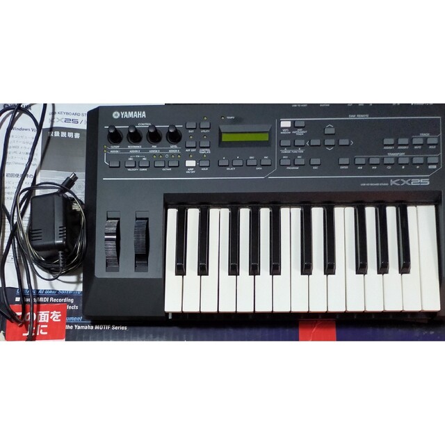 ヤマハ(ヤマハ)のヤマハUSBキーボード KX25 YAMAHA MIDIコントローラー動作確認済 楽器のDTM/DAW(MIDIコントローラー)の商品写真