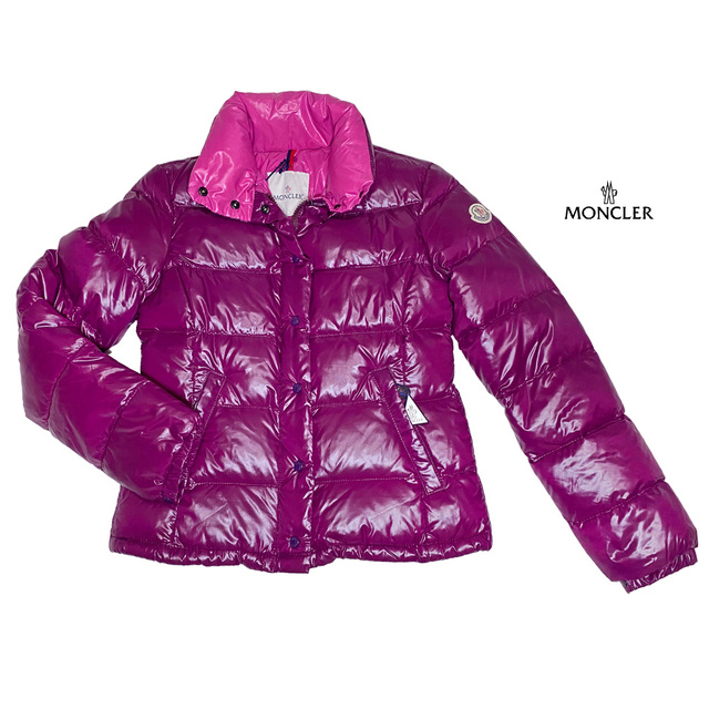 MONCLER(モンクレール)の新品モンクレールMONCLERダウンジャケットバディアBADIA紫#0 レディースのジャケット/アウター(ダウンジャケット)の商品写真