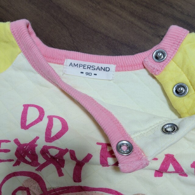 ampersand(アンパサンド)の冬物パジャマ　AMPERSAND　90 キッズ/ベビー/マタニティのキッズ服女の子用(90cm~)(パジャマ)の商品写真