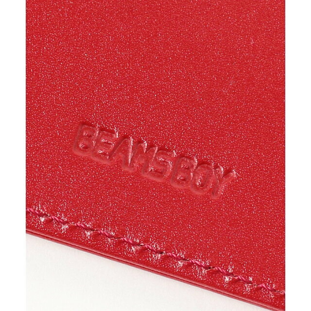 BEAMS BOY(ビームスボーイ)の【RED】【ONE SIZE】BEAMS BOY / ビッグ ハトメ フラグメント ケース レディースのファッション小物(ポーチ)の商品写真