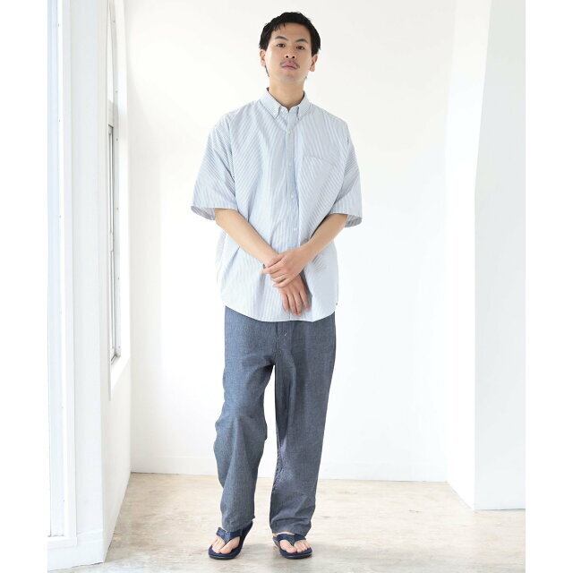 【BLUE_CHB】BEAMS / ペインターアンクル パンツ 3