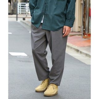 ビームス(BEAMS)の【GREY】BEAMS / 2プリーツ アンクル イージーパンツ(その他)