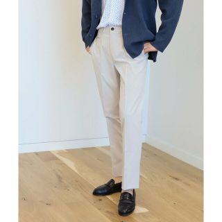 ビームス(BEAMS)の【OFF_WHT】BEAMS HEART / 撥水ストレッチチノ スリムフィット スラックス(その他)