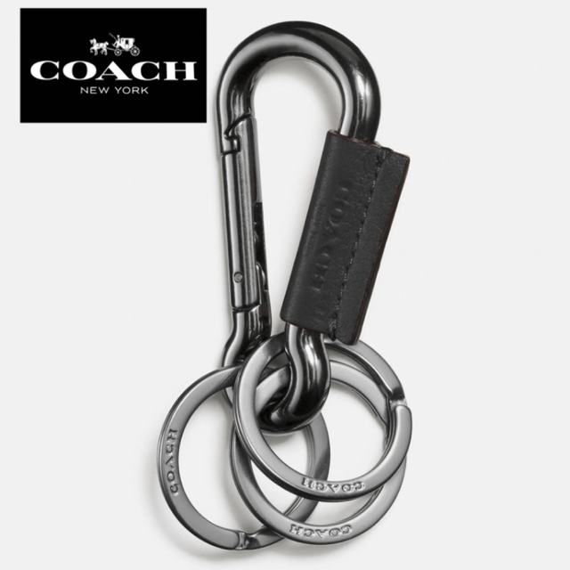 COACH(コーチ)のCOACH カラビナキーリング 【新品未使用】 メンズのファッション小物(キーホルダー)の商品写真